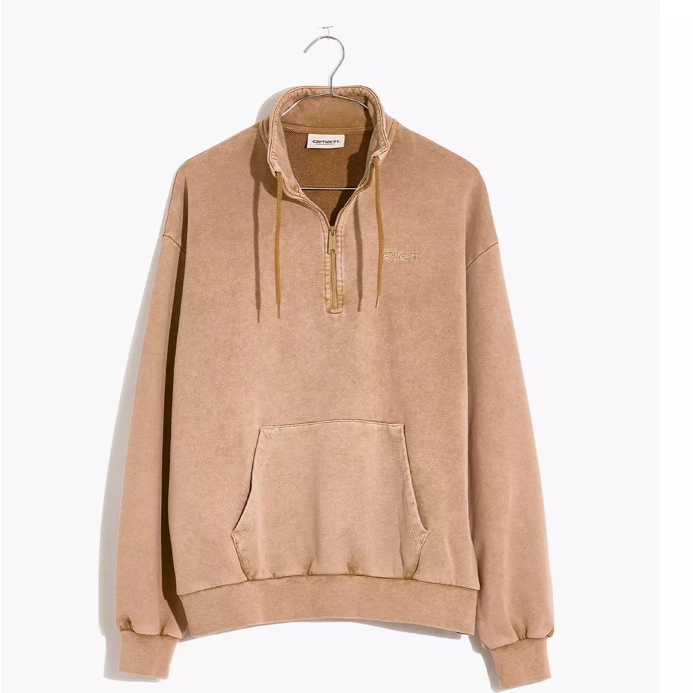Madewell x Carhartt Work-In-Progress Quarter Zip